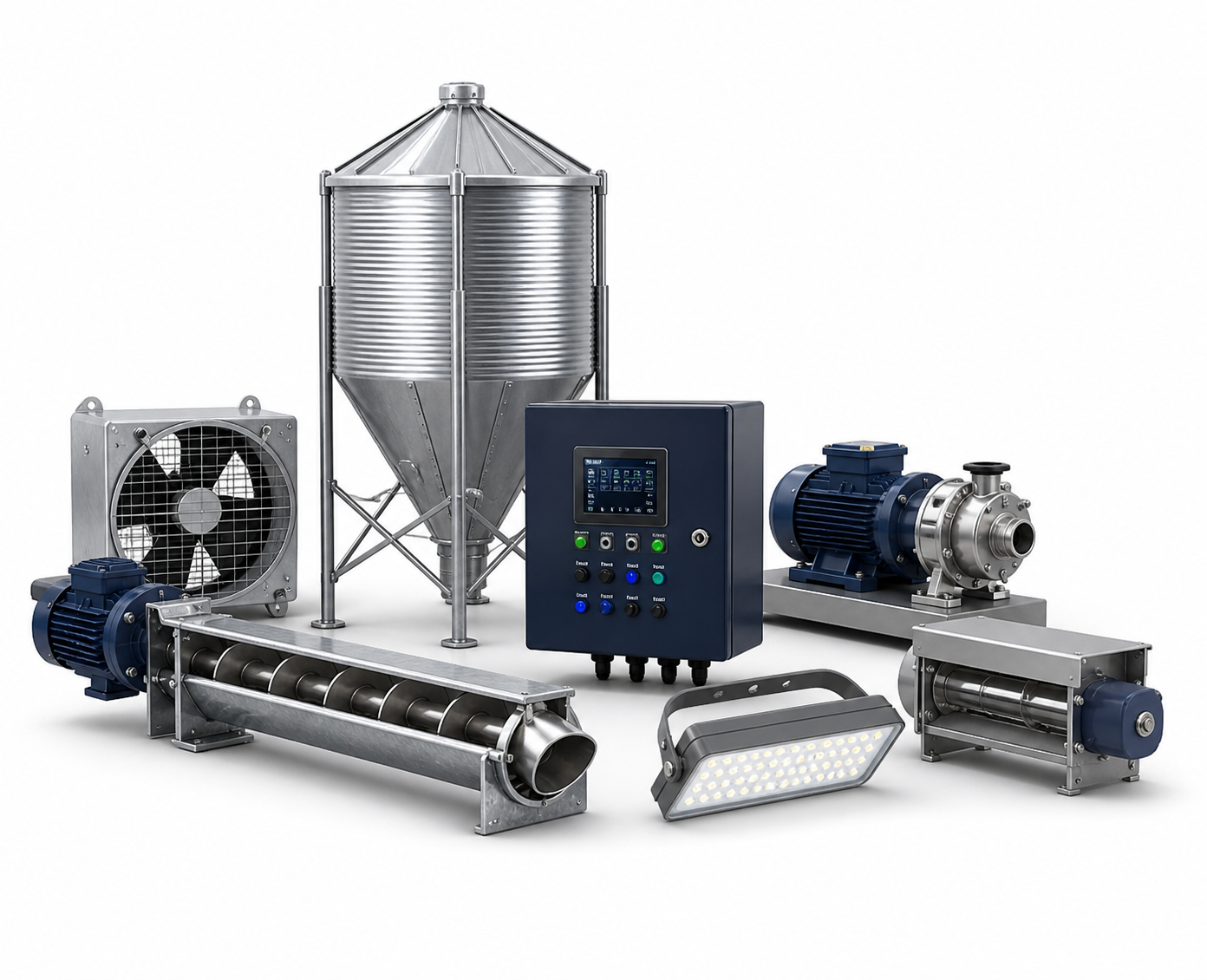 Feed storage and handling equipment